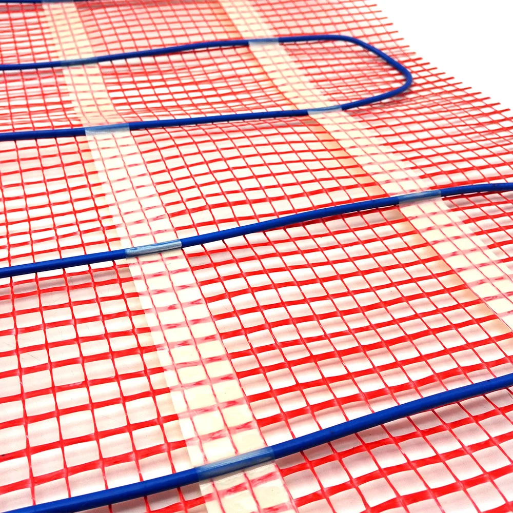 230V Electric Comfortable Underfloor Heating System PVC Sheath Floor Heating Mat Kits 150W (14)