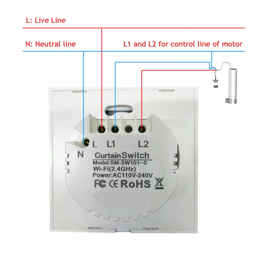 Dooya DT52S 75W+3M or Less Track+EU Type WIFI Curtain Switch,Tuya App Curtain Track Automatic System,Support Alexa Google Home-8