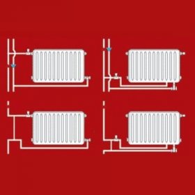 Способы и схемы подключения радиаторов отопления в общую отопительную цепь