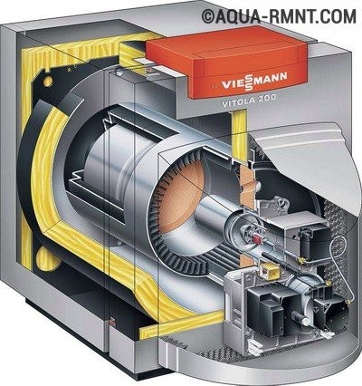  Отопительные котлы для частного дома: приборы , работающие на жидком топливе