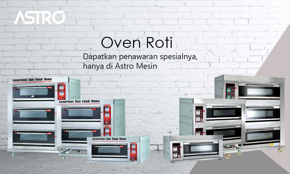 Banner Oven Gas Deck Oven Roti