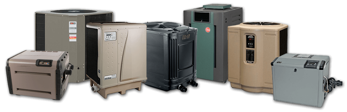 pool heaters and heat pumps