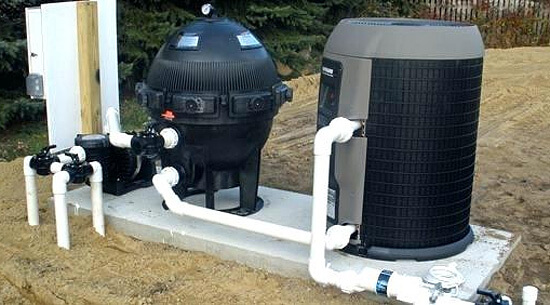 pool heaters and heat pumps