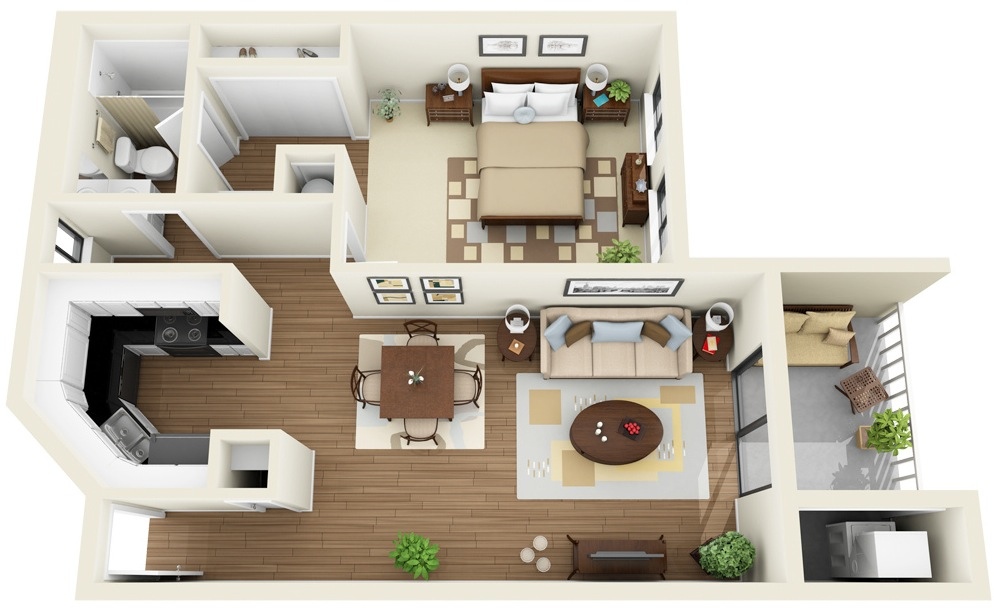 15-Contemporary-1-Bedroom