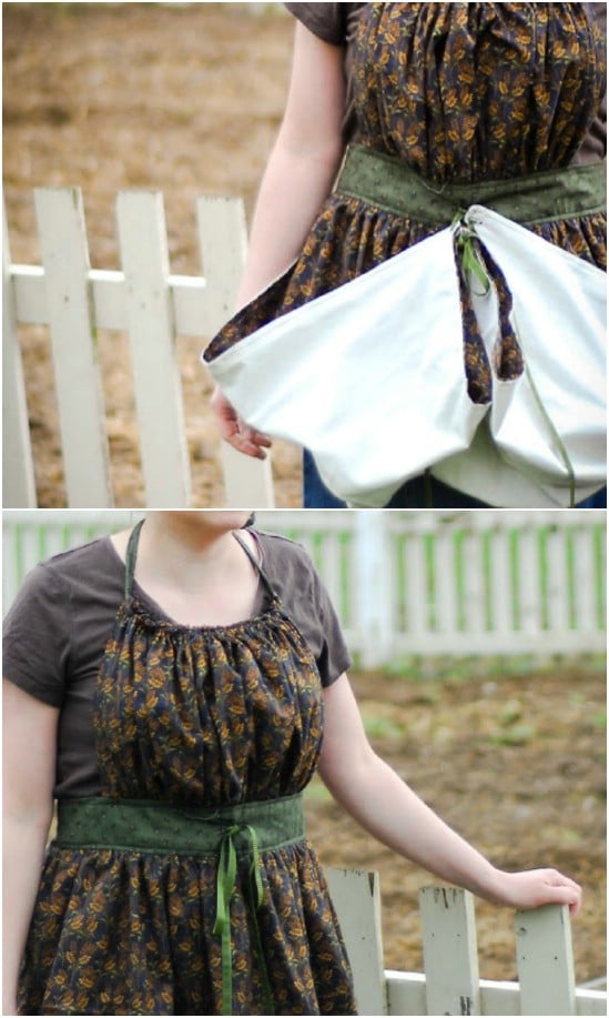 DIY Gathering Apron