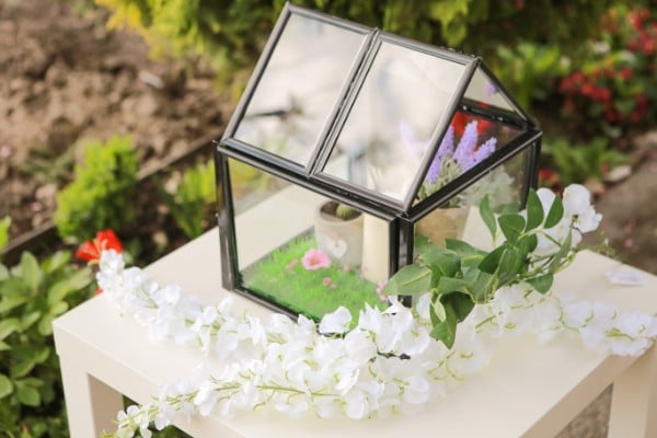 How To Make A Miniature Greenhouse From Picture Frames