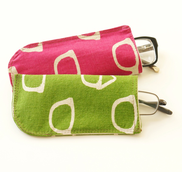 fabric glasses case