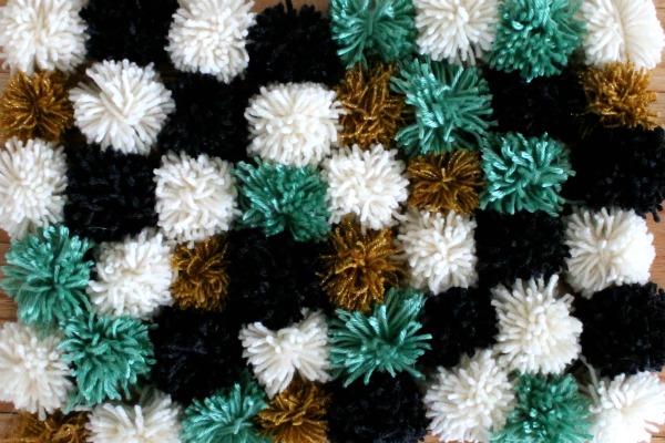 pom pom rug