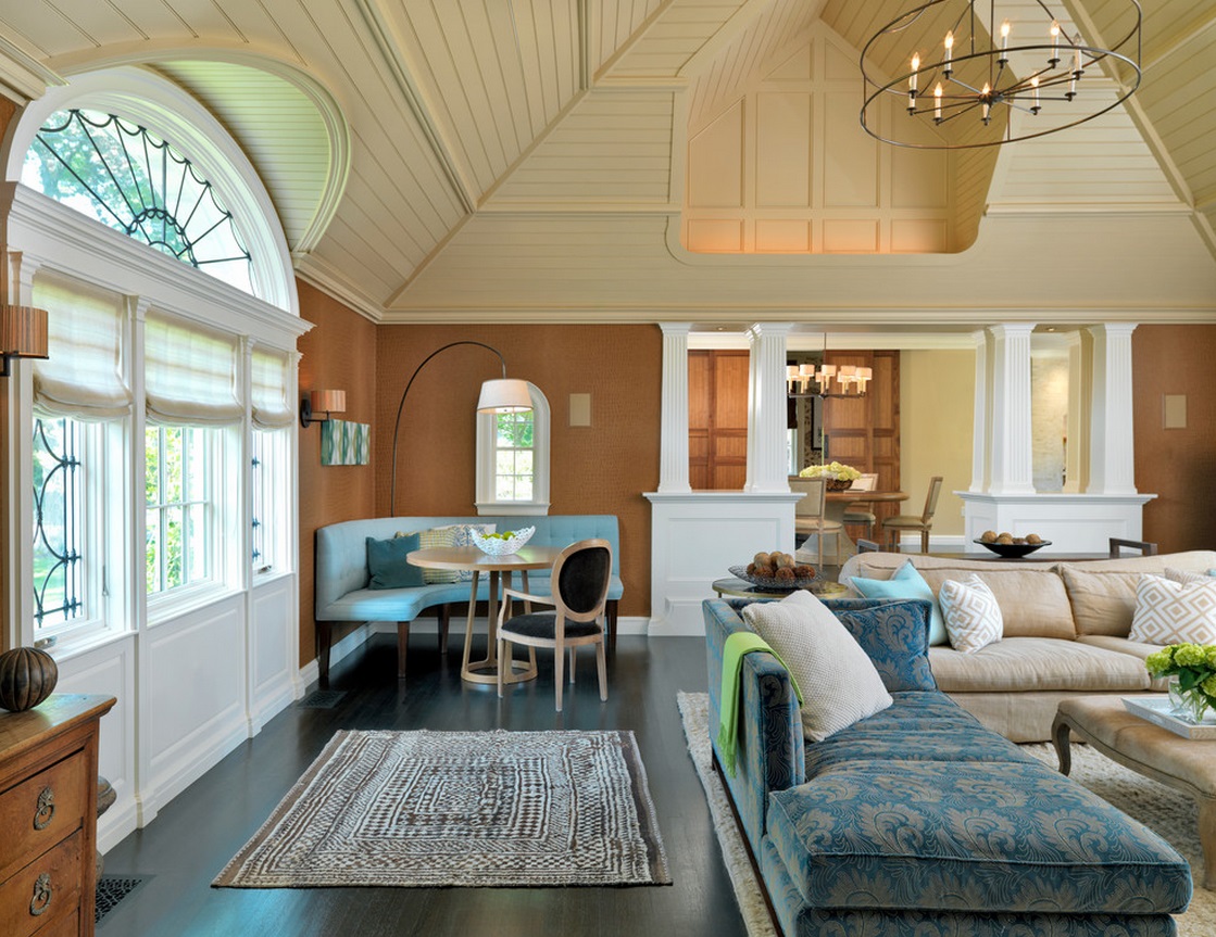 kitchen-corner-bench-oversized-floor-lamp