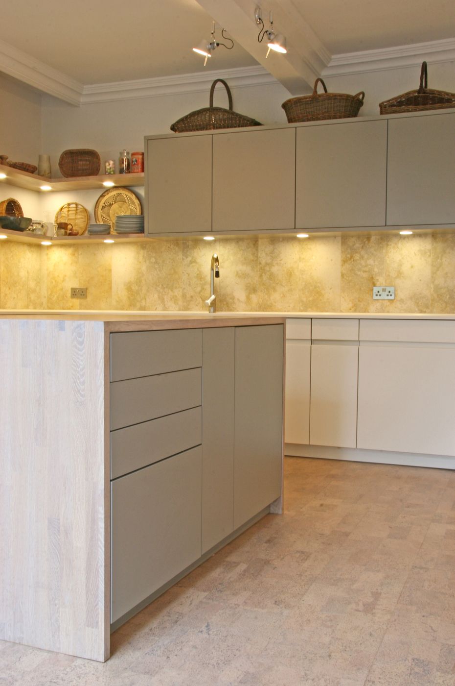 Kitchen Cork flooring