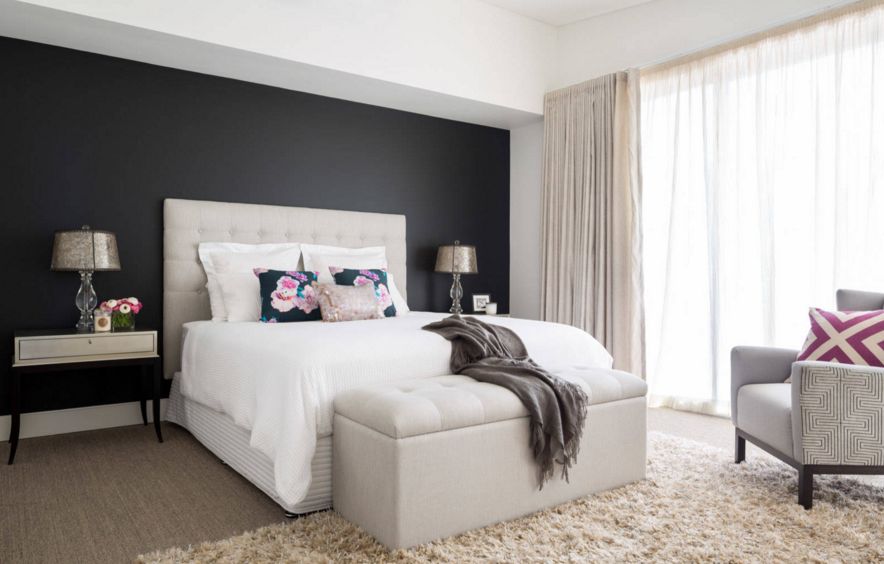 Dark color paint for bedroom