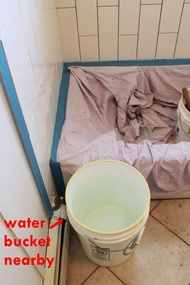 keep the water bucket