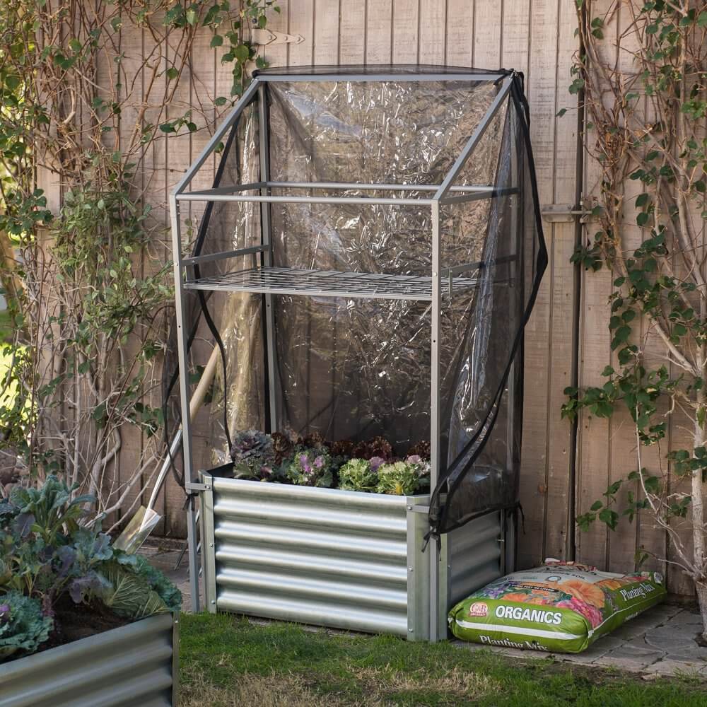 Small Corrugated Metal Greenhouse