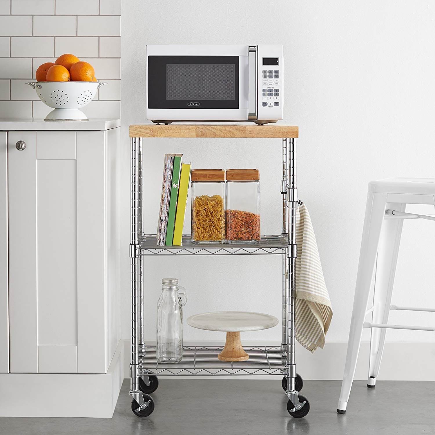 Kitchen Microwave Cart