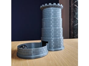 Collapsible dice tower