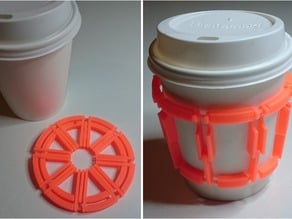 Collapsible Cup Holder/Pad