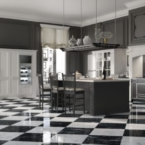 Country Chic: English Mood Kitchen by Minacciolo