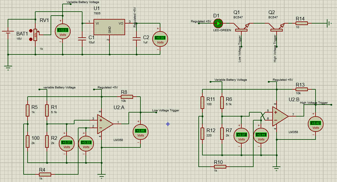 Electronic Circuit Breaker Simulation