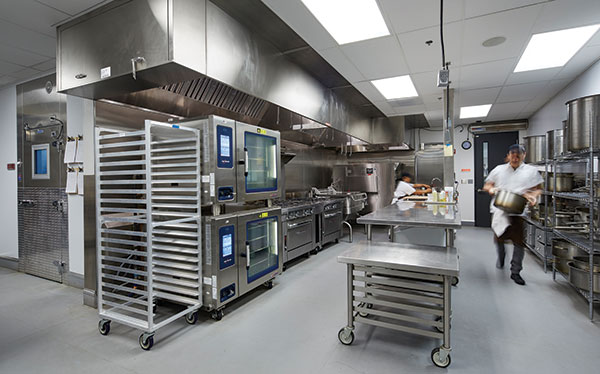 kitchen design in restaurants