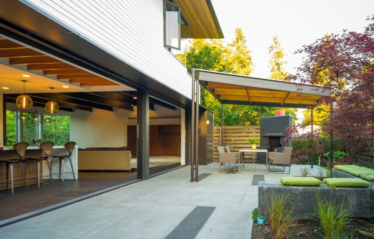 Крытая терраса - Идеи для загородного отдыха 50 фото