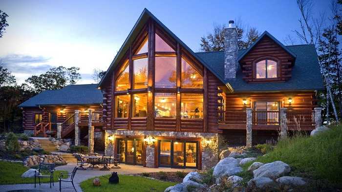 Фото 20: Красивые деревянные дома большой красивый дом, фото 20