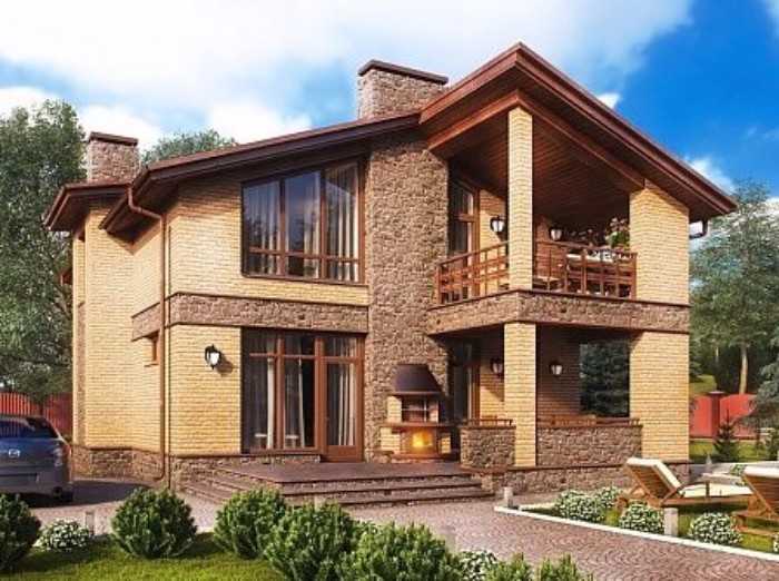 Фото 10: Красивые фасады домов с декоративным камнем красивые фасады домов, фото 10
