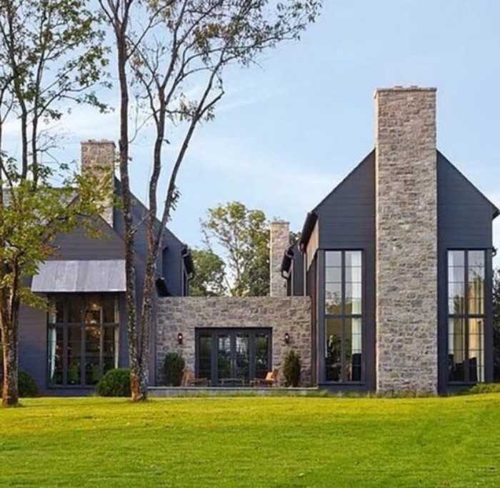 Фото 12: Красивые фасады домов с декоративным камнем красивые фасады домов, фото 12