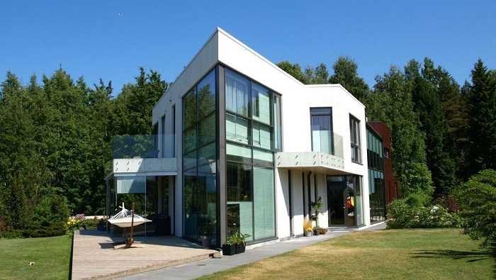 Фото 28: Красивый дом из бетона красивые дома фото снаружи, фото 28