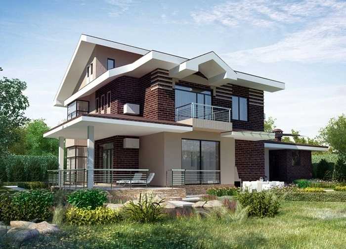 Фото 33: Красивый дом из кирпича самые красивые дома, фото 33