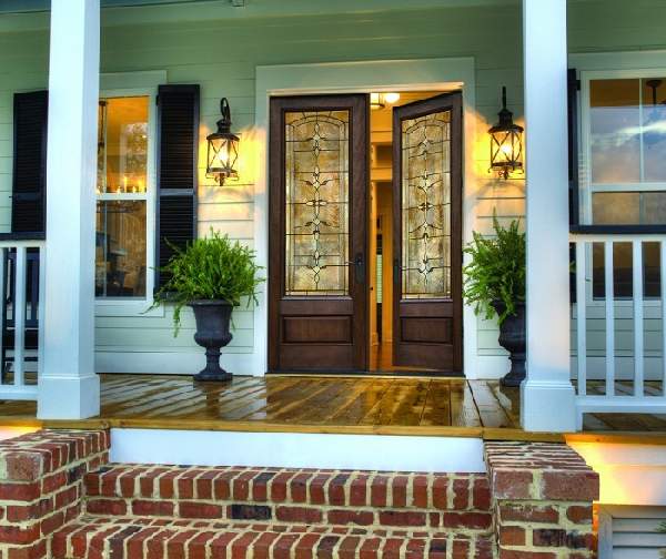 Фото 25: Двери входные деревянные двухстворчатые двери входные деревянные двухстворчатые, фото 25