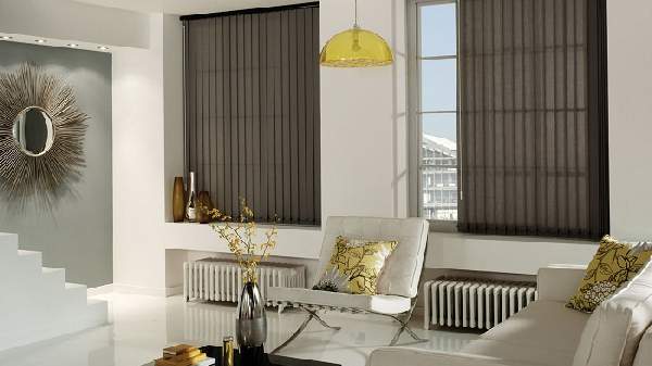 Фото 8: Вертикальные жалюзи на окна гостиной жалюзи на окна вертикальные тканевые, фото 8