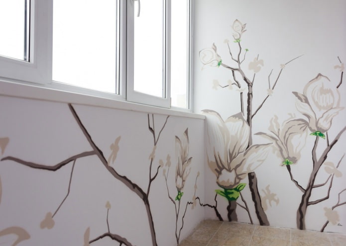 дизайн стен на балконе дизайн стен на балконе