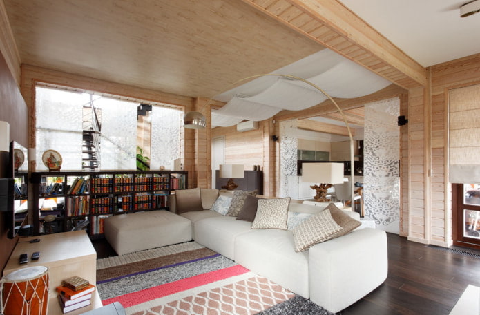 Деревянный потолок Деревянный потолок