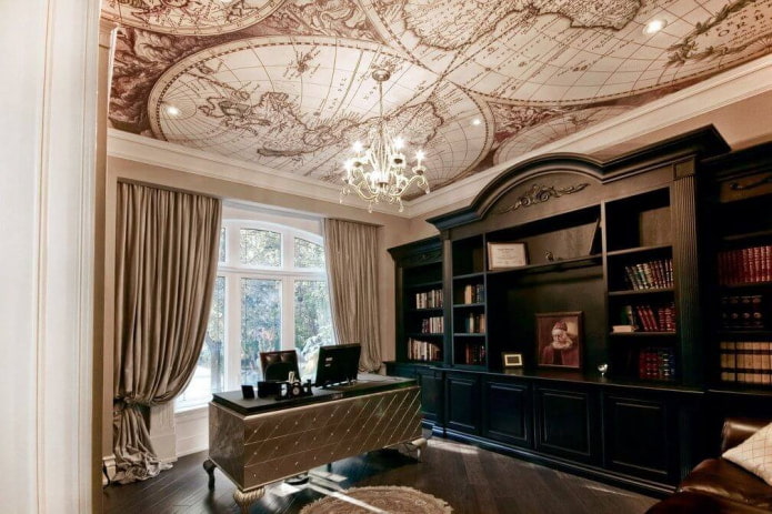 Фотопечать на потолке Фотопечать на потолке