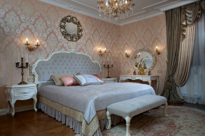 интерьер спальни в викторианском стиле