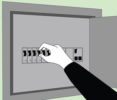 инструменты для оклейки обоев выключить электричество