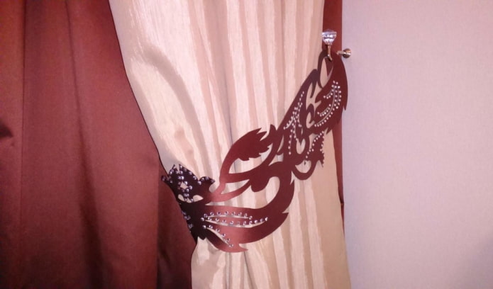 ажурные прихваты для штор ажурные прихваты для штор