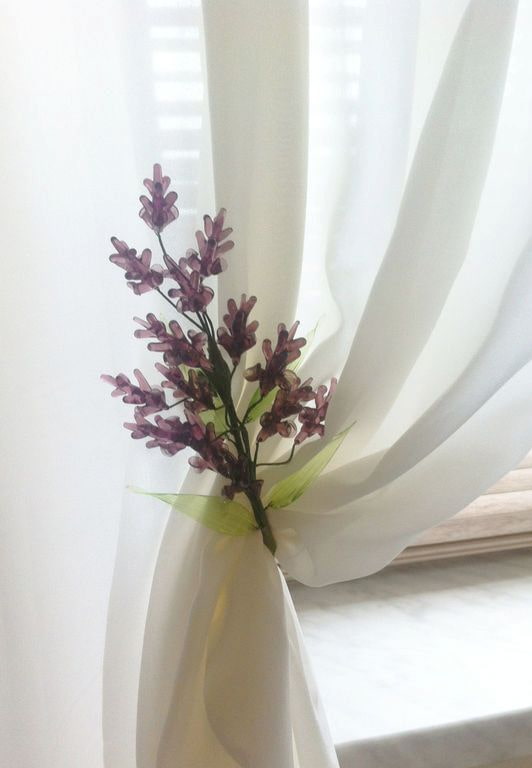 фиолетовый подхват для штор фиолетовый подхват для штор