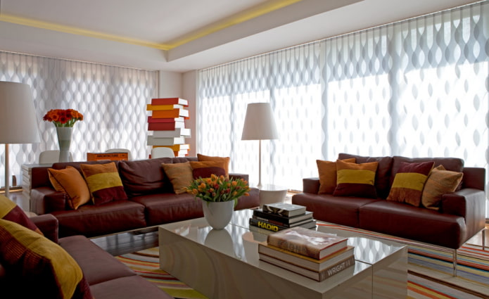 фигурные вертикальные ламели в гостиной фигурные вертикальные ламели в гостиной