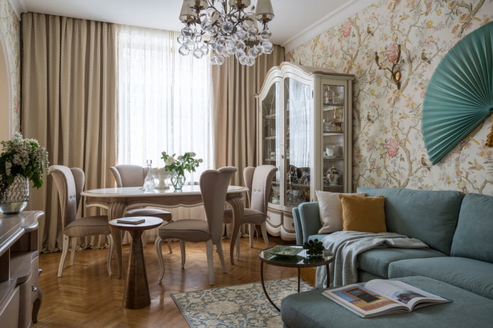 дизайн интерьера гостиной-столовой дизайн интерьера гостиной-столовой