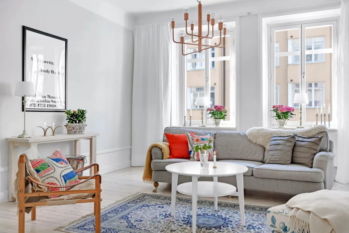 мебель в интерьере гостиной в нордическом стиле мебель в интерьере гостиной в нордическом стиле