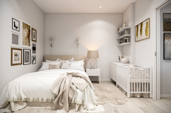 расстановка мебели в интерьере спальни-детской расстановка мебели в интерьере спальни-детской