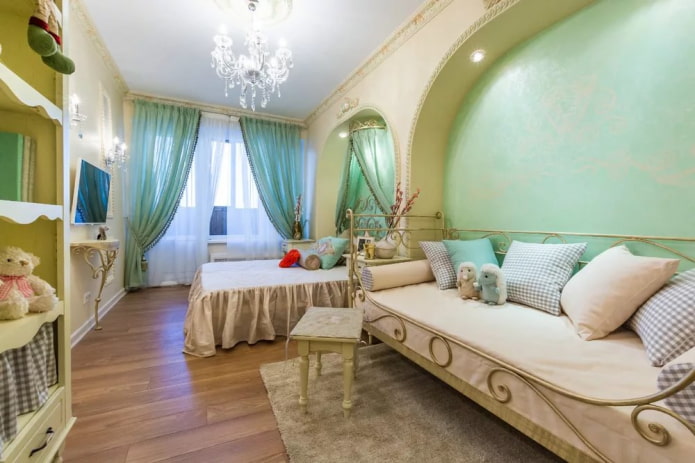 визуальное зонирование совмещенной спальни и детской визуальное зонирование совмещенной спальни и детской