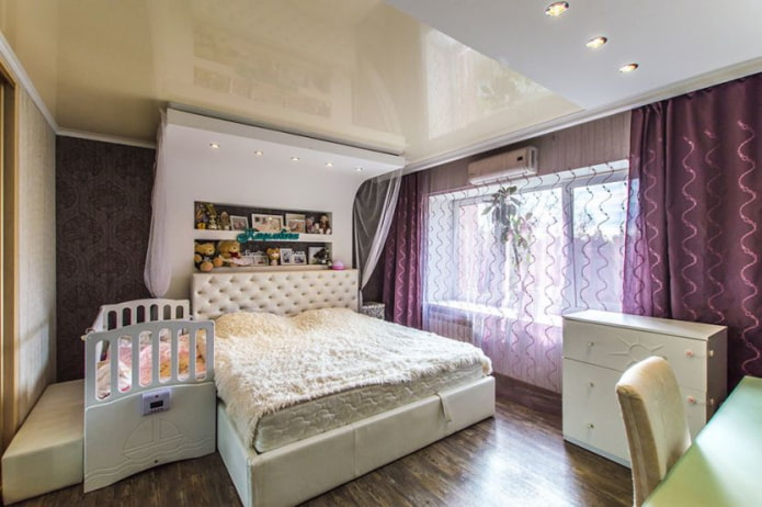 спальня и детская спальня и детская