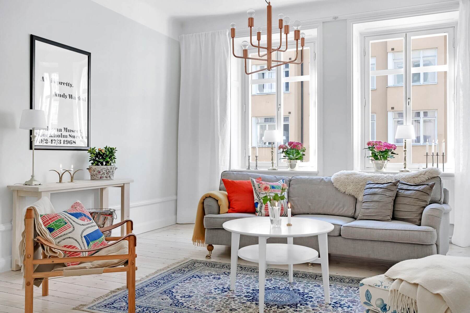 Натуральные материалы в скандинавском стиле