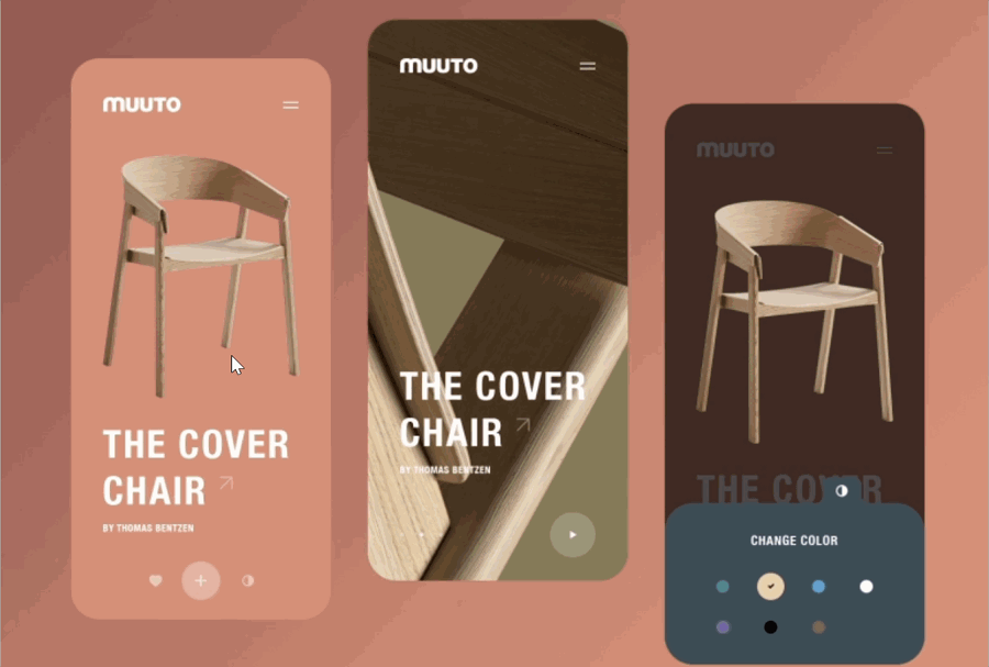 Muuto Mobile Interaction