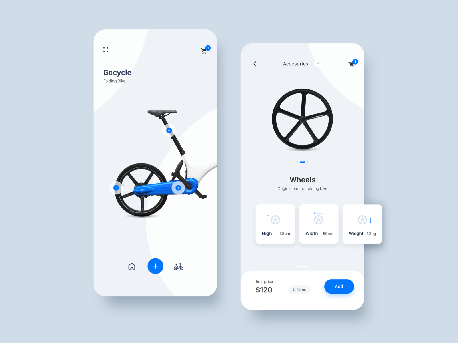  Bike Store App design