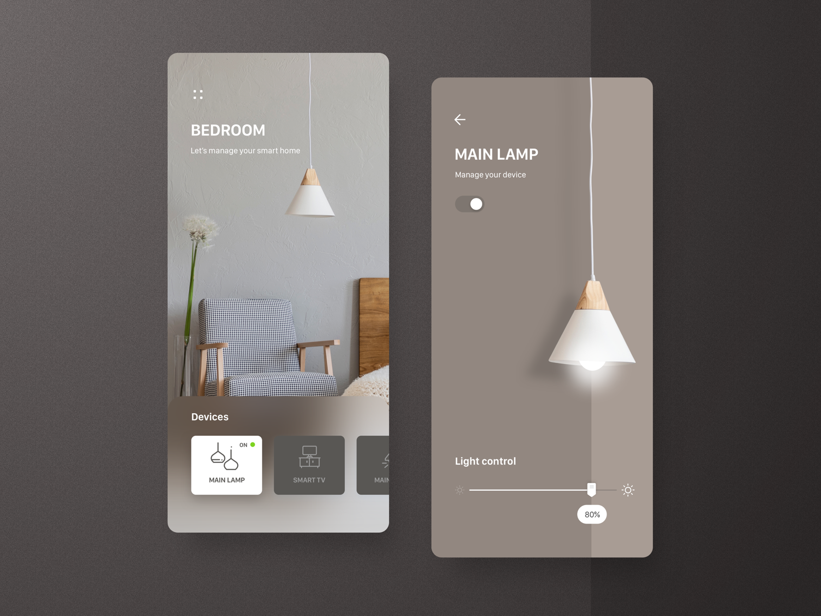 Smart Home App design