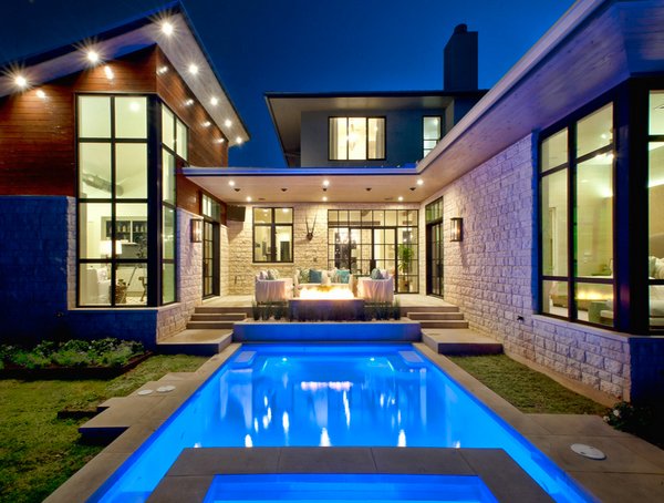 swimming pool house designs