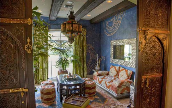 Moroccan Living Rooms